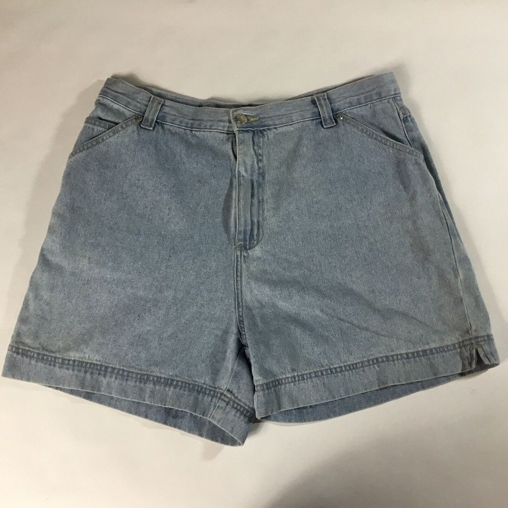 Sonoma Womens Booty shorts Size 16‎ denim light wash mid rise
